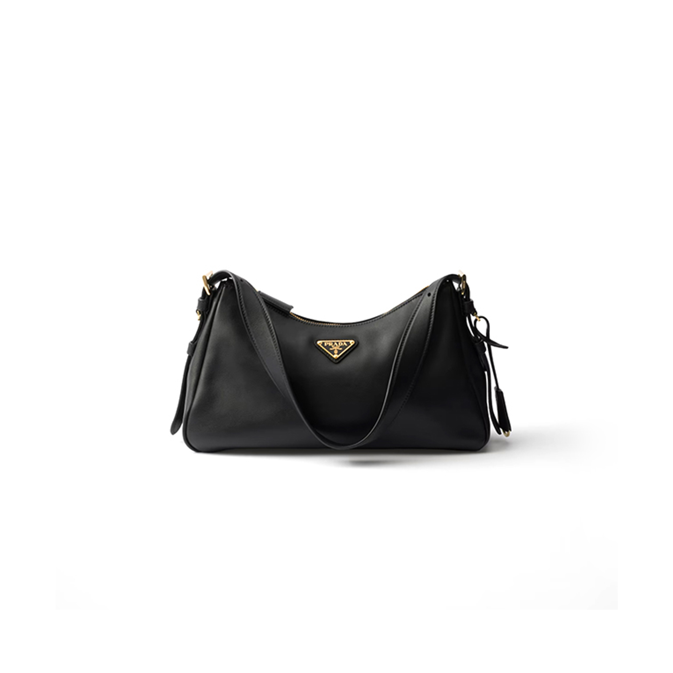 Pra*a aimÉe medium leather shoulder bag 1bc229 (31*18*10cm)